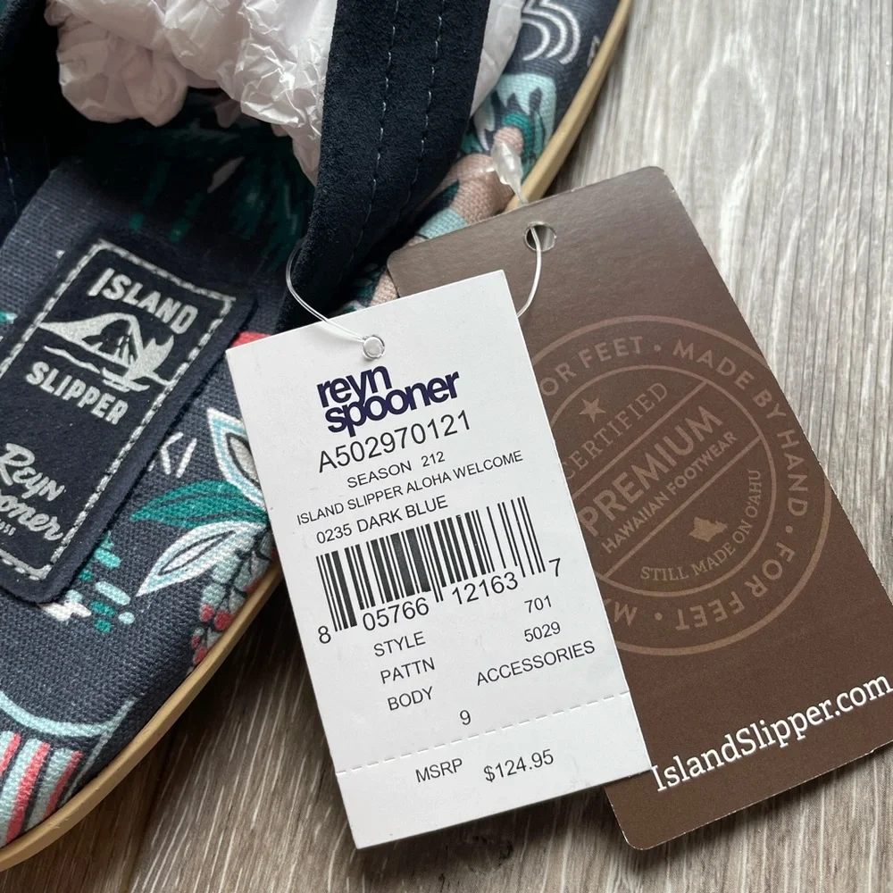 NWT Reyn Spooner Island Slipper Sandals Flip Flops - Women’s Size 9 - Picture 6 of 6